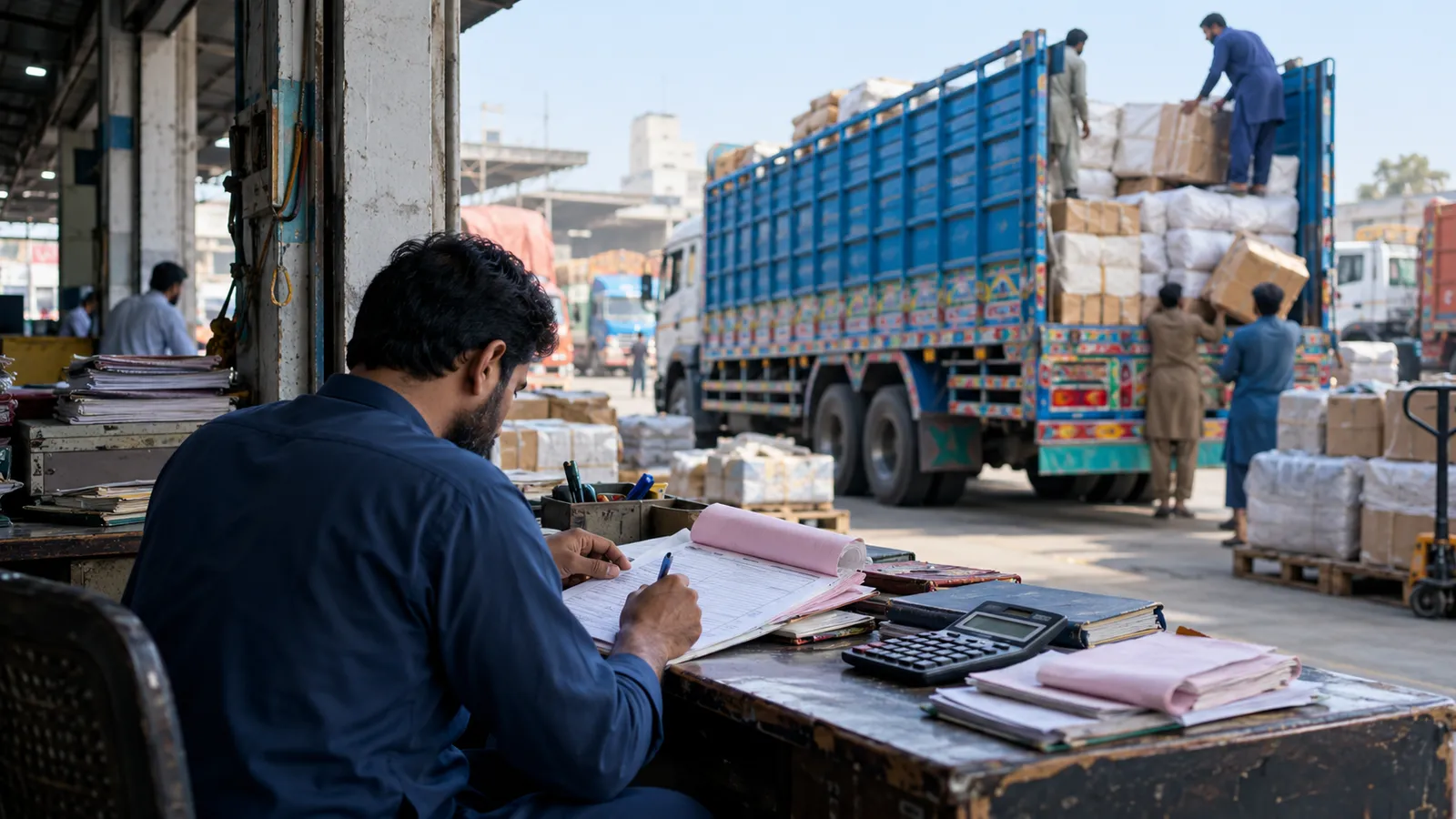 Goods transport software in Pakistan: trucks, trips, bilty and diesel