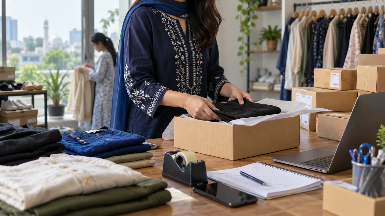 From Instagram store to own website: stock, COD and courier booking