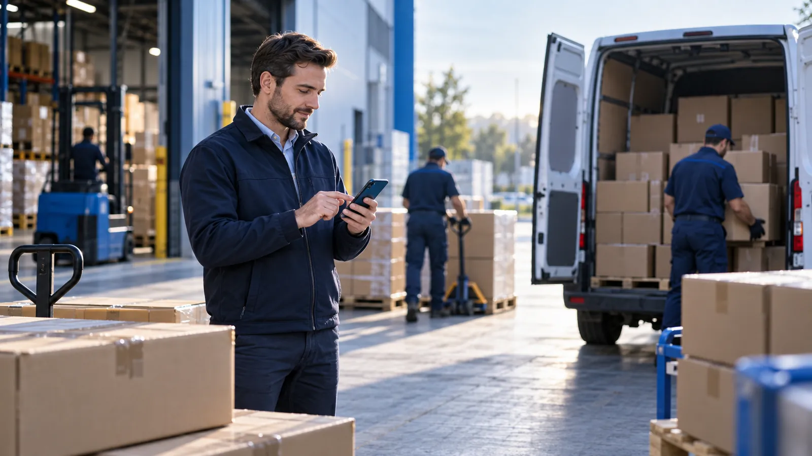 Distribution business using Operix software