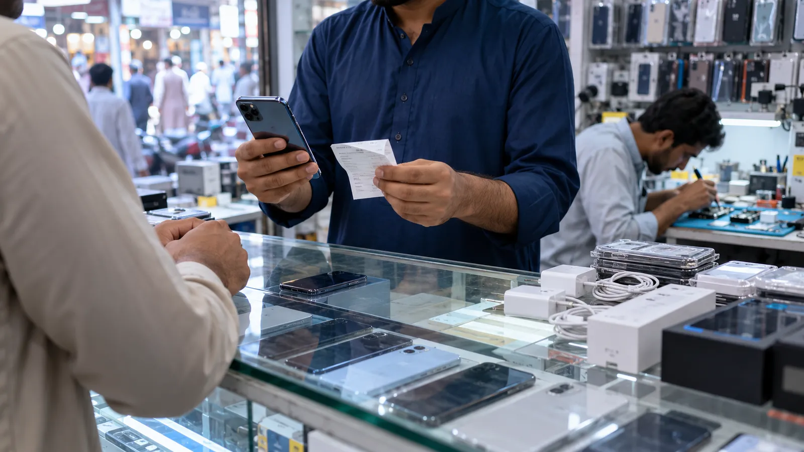 Mobile shop software in Pakistan: IMEI, warranty and repairs