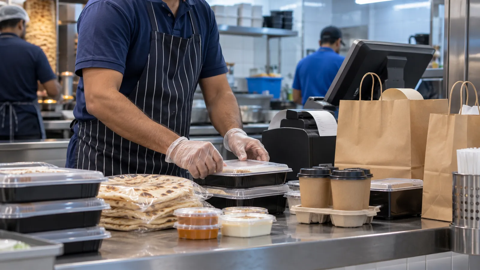 POS system in Sharjah for shops, cafés and small chains