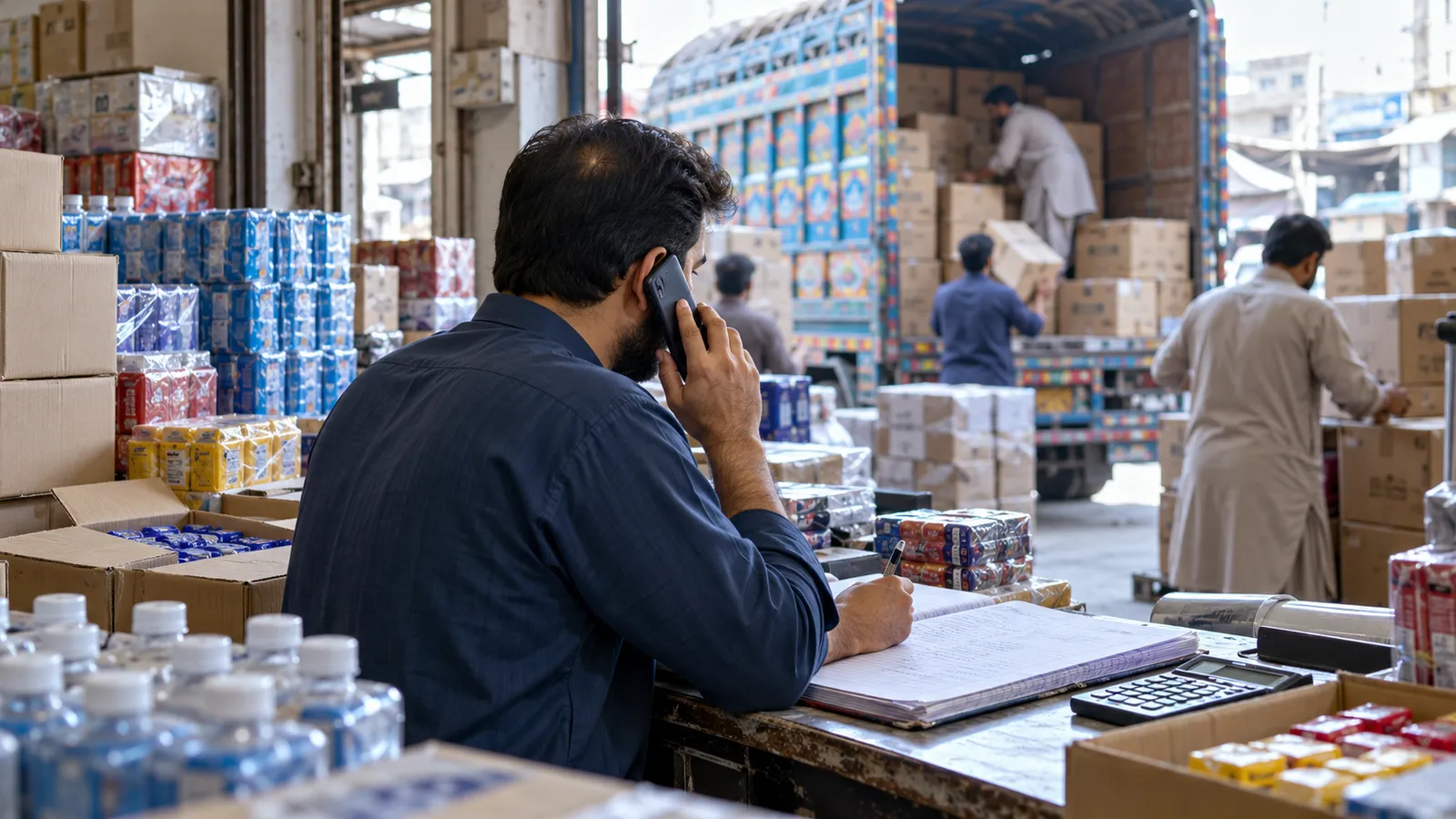 Wholesale software in Pakistan: udhaar, bilty and cartons in one system